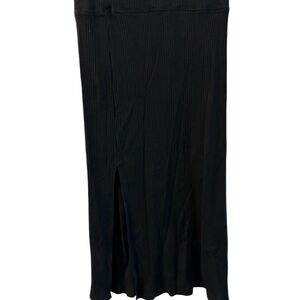 Aerie Black Maxi Skirt